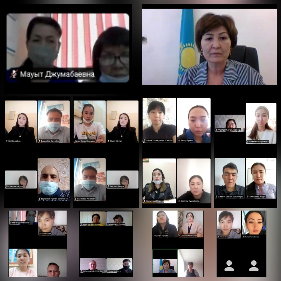 Ұстаздармен кезекті жиналыс өткізілді.