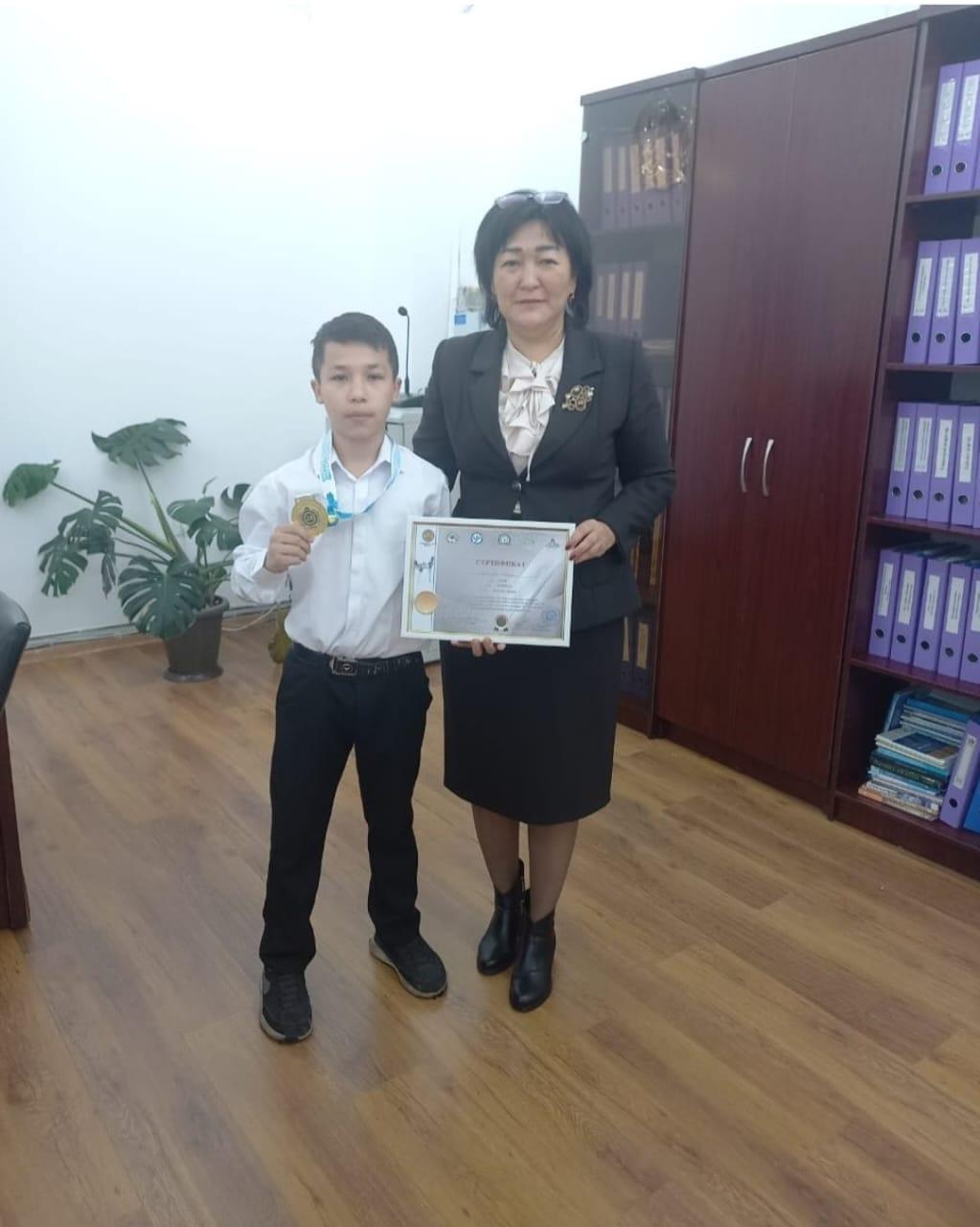 Олимбаев Михриддин таэквандо кәсіби спортынан І орын иеленді